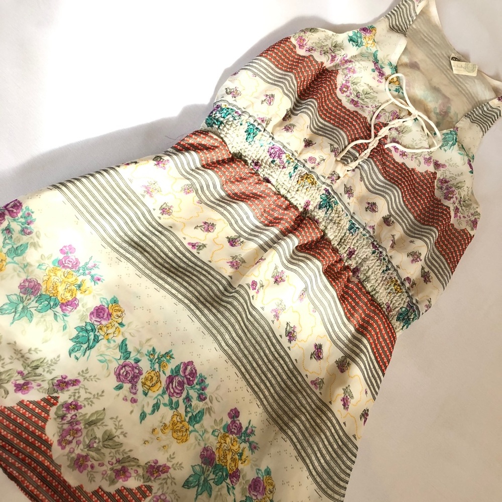 Free People Floral Mini Dress